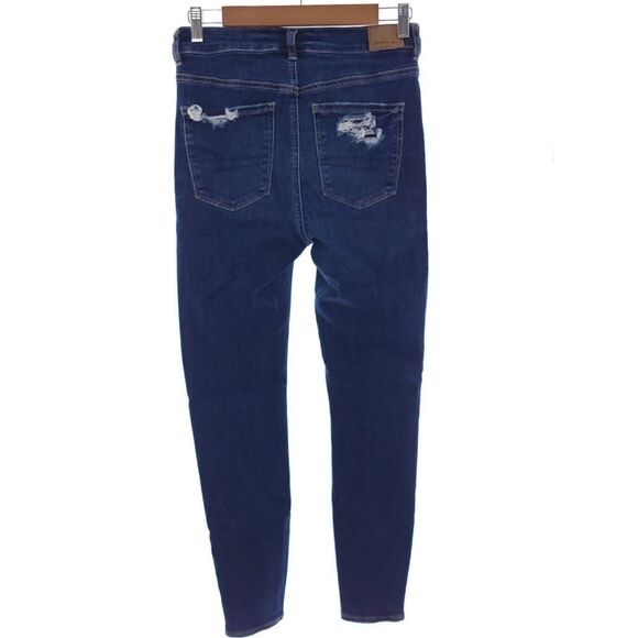 American Eagle Distressed Hi-Rise Jegging Next Level Stretch Womens Size 6 - Picture 6 of 12